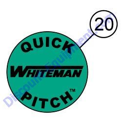 REF #20 - 12405 DECAL QUICK PITCH HANDLE INSERT Multiquip Whiteman J3036H55 Walk-Behind Trowel