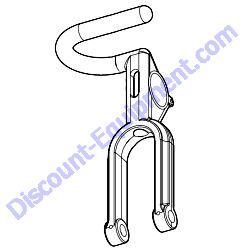 20390 (20389) HANDLE QUICK PITCH Multiquip Whiteman J3036H55 Walk-Behind Trowel