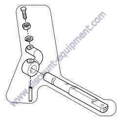 30638 TROWEL ARM ASSEMBLY Multiquip Whiteman J3036H55 Walk-Behind Trowel
