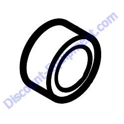 0786 A SPACER SLIDE BLOCK GUIDE .360 X 17/64 X 1/8L Multiquip Whiteman J3036H55 Walk-Behind Trowel