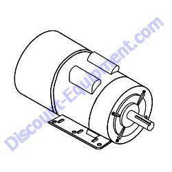 1860 ELECTRIC MOTOR 2HP Multiquip Whiteman J36E2 Walk-Behind Trowel