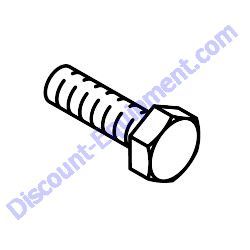 21247 SCREW HHC 5/16-24 X 1/2" Multiquip Whiteman J36E2 Walk-Behind Trowel