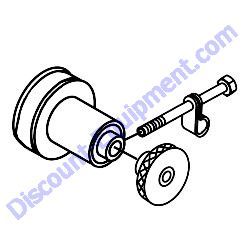 1909 PULLEY DRIVE MCV-30 X 5/8" Multiquip Whiteman J36E2 Walk-Behind Trowel