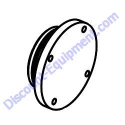 1136 CAP COUNTERSHAFT END Multiquip Whiteman J36E2 Walk-Behind Trowel