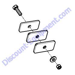 30400 FRESNO BRUSH WEIGHT KIT Multiquip Whiteman PRO-Series Walk-Behind Trowel