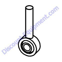 1723 ROD END 5/16" DIA X 5/16"-24 MALE END RH Multiquip Whiteman PRO46 Walk-Behind Trowel