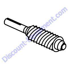 1851 GEAR WORM "B" INPUT SHAFT Multiquip Whiteman PRO-Series Walk-Behind Trowel