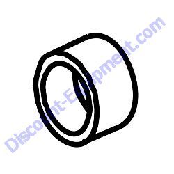 21679 SPACER 1" X .78 X .69L Multiquip Whiteman J36 Series Walk-Behind Trowel