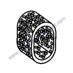17210Z4M821 (17210ZE1517) ELEMENT AIR CLEANER Multiquip Whiteman J36 Series Walk-Behind Trowel