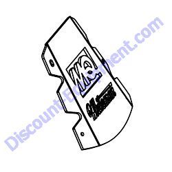 21880 ACCESS PANEL GUARD RING Multiquip Whiteman J36 Series Walk-Behind Trowel