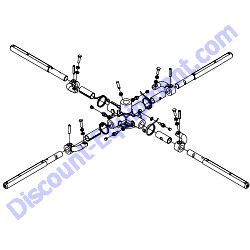 1215 SPIDER PLATE ASSEMBLY Multiquip Whiteman J36 Series Walk-Behind Trowel