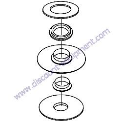 10968 THRUST BEARING KIT Multiquip Whiteman J36 Series Walk-Behind Trowel