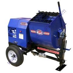 Marshalltown 800MP3EB Mortar/Plaster Mixer, 800MP, W/3HP Electric Motor, Towable-2" Ball Coupler - 27300