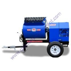 Marshalltown 1620MP13HB Mortar/Plaster Mixer, 1620MP, GX390 Honda, Hydraulic, 2" Ball Coupler - 27312