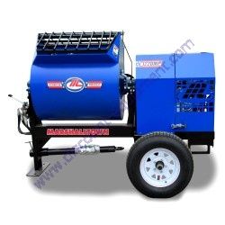 Marshalltown 1220MP13HPO Mortar/Plaster Mixer, 1220MP, GX390 Honda, Hydraulic, Pintle Hitch, Outriggers - 27332