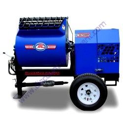 Marshalltown 1620MP75E3P230 Mortar/Plaster Mixer, 1620MP, RAM, 7.5HP Electric 3 PH 230V, Pintle Hitch - 27359