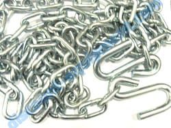 MIX245480A Chain, 1/4" x 58"L w/7/16" Hook, Marshalltown - 22906