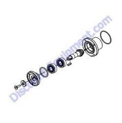 21853854INPUT INPUT PINION/HUB/COUPLER KIT Multiquip Whiteman HHNG5 Ride-On Trowel