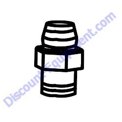 2621 FITTING GREASE ZERK STRAIGHT 1/4-28 Multiquip Whiteman HHNG5 Ride-On Trowel