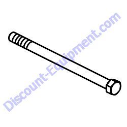23377 SCREW HHC 7/16-20 X 6.5" GRD 8 Multiquip Whiteman HHNG5 Ride-On Trowel