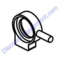 23843 CLIP 1" WIRE LOOM Multiquip Whiteman HHNG5 Ride-On Trowel