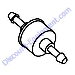 691035 FILTER FUEL 40 MICRON Multiquip Whiteman HHNG5 Ride-On Trowel