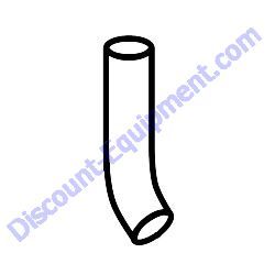 60013 HOSE FUEL .250 DIA 6" LENGTH Multiquip Whiteman HHNG5 Ride-On Trowel