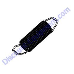 37527 SPRING EXT .625OD X 2.5L X .053M WIRE Multiquip Whiteman HHNG5 Ride-On Trowel