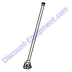 12278 CABLE BATTERY NEGATIVE 4GA X 32 X 3/8" RTL Multiquip Whiteman HHXDF5 Ride-On Trowel