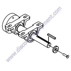 30357-SK DRIVE CROSS SHAFT ASSEMBLY Multiquip Whiteman HHXDF5 Ride-On Trowel