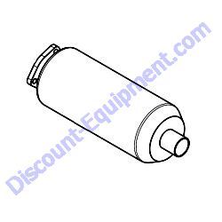 23725-12 CATALYTIC MUFFLER KIT Multiquip Whiteman HHXDF5 Ride-On Trowel
