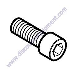 1237 SCREW SHC 5/16"-18 X 7/8" NYLOCK Multiquip Whiteman HHXDF5 Ride-On Trowel