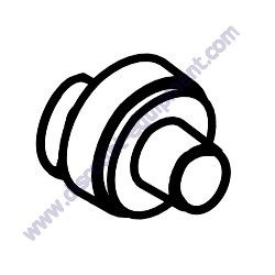 23725-19 2-WAY CHECK VALVE Multiquip Whiteman HHXDF5 Ride-On Trowel