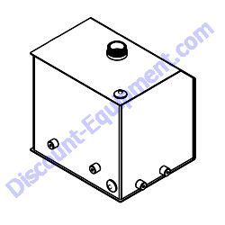 30386 FUEL TANK GASOLINE 9.5 GAL Multiquip Whiteman HHXDF5 Ride-On Trowel