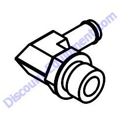 32363 FITTING 90 12MOR X 10MORFS Multiquip Whiteman HHXDF5 Ride-On Trowel