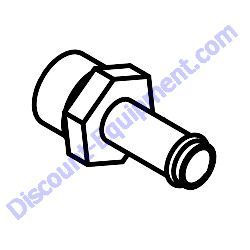 32343 FITTING STEERING -12MORFS X -12MOR Multiquip Whiteman HHXDF5 Ride-On Trowel