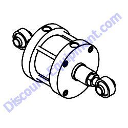 23262 CYLINDER HYDRAULIC STEERING ASSEMBLY Multiquip Whiteman HHXDF5 Ride-On Trowel