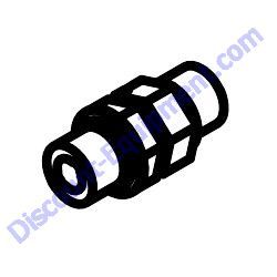 23265 COUPLING 6MO-6MO Multiquip Whiteman HHXDF5 Ride-On Trowel