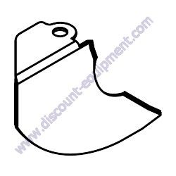 22121 BRACKET BELT GUARD SUPPORT Multiquip Whiteman HTN27K HTN28K Ride-On Trowel