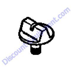 2534104S AIR CLEANER COVER KNOB Multiquip Whiteman HTN27K HTN28K Ride-On Trowel
