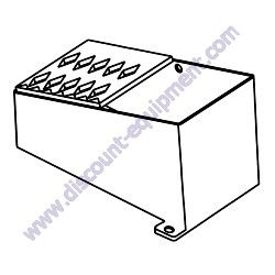 12637 RISER RIGHT FOOT Multiquip Whiteman HTN27K HTN28K Ride-On Trowel