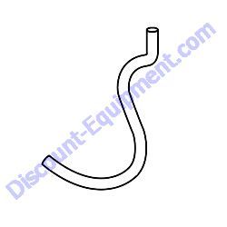 60013 FUEL HOSE .250" DIA 7" LENGTH Multiquip Whiteman HTN27K HTN28K Ride-On Trowel