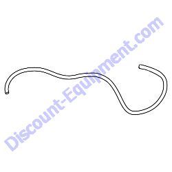 60028 FUEL HOSE .312" DIA 17-1/2" LENGTH Multiquip Whiteman HTN27K HTN28K Ride-On Trowel