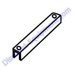 11105 BRACKET BATTERY HOLD DOWN Multiquip Whiteman HTN27K HTN28K Ride-On Trowel