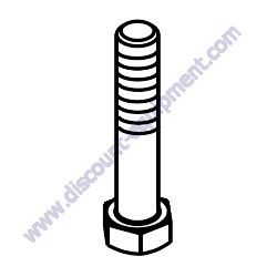 0300 A SCREW HHC 5/16"-18 X 2 Multiquip Whiteman HTN27K HTN28K Ride-On Trowel