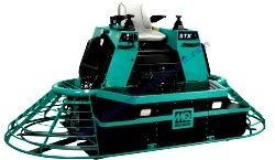 Whiteman / Multiquip STX6H Ride-On Power Trowel, Non-Overlapping 10'