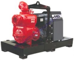 Multiquip MQ600H Trash Pump, 6", Skid Mount, 1600 GPM, HATZ 4H50 Tier IV Final Diesel Engine.