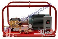 RICE EL-8/12 Pump Hydrostatic Test Pump 8GPM up to 1200 PSI, pressure testing