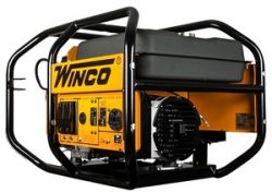 WINCO W10000VE 10KW running generator Vanguard Gas 18HP (24010-000)