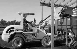 Wheel Loader, 4WD Compact 0.65 yd (Terex SKL814)
